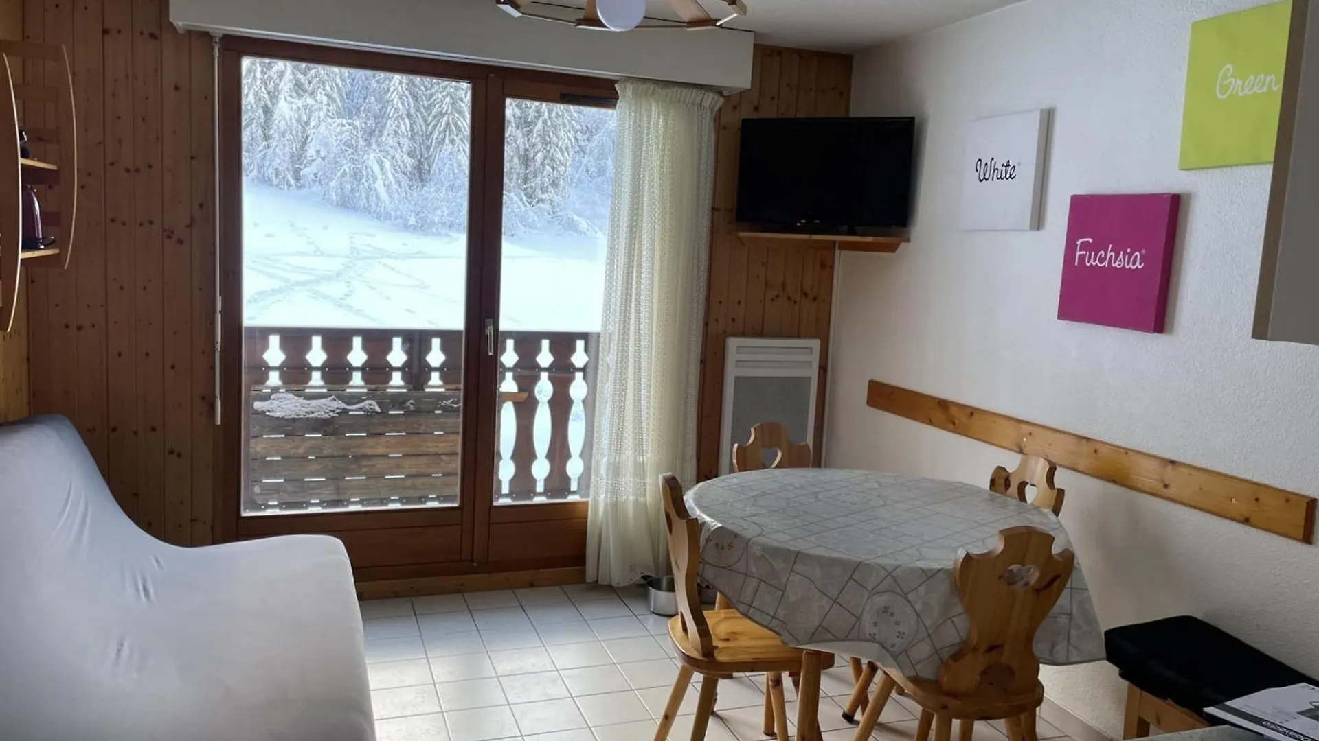Appartement Cosy 3 Pieces Pour 6 Pers., Proche Telecabine Linga, Balcon, Garage, Animaux Admis - Fr-1-676-158 Châtel